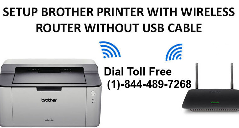 {(+1-844-489-7268)} Wireless Brother Printer Setup