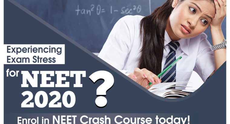 NEET Crash Course in Delhi. Prepare for NEET 2020