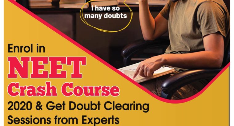 NEET Crash Course in Delhi. Prepare for NEET 2020