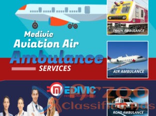 Medivic Aviation Air Ambulance Service in Raigarh