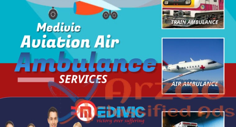 Medivic Aviation Air Ambulance Service in Raigarh