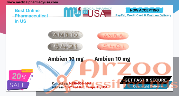 Buy Ambien 10 mg without prescription in USA