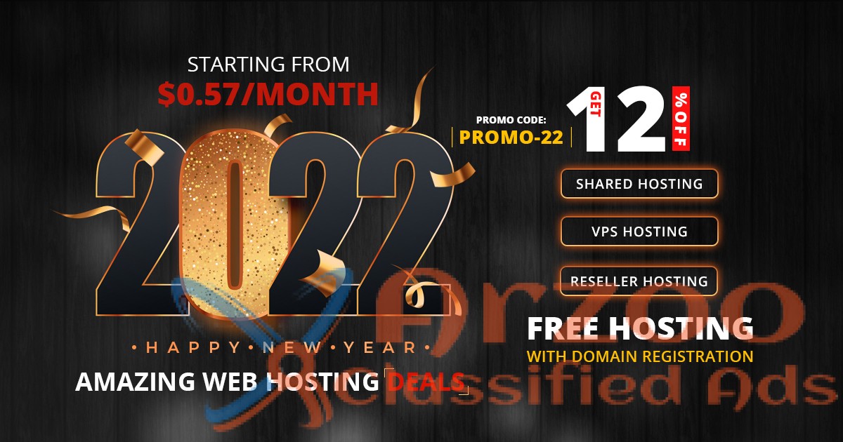 Free Hosting With Domain | New Year 2022 Web Hosti