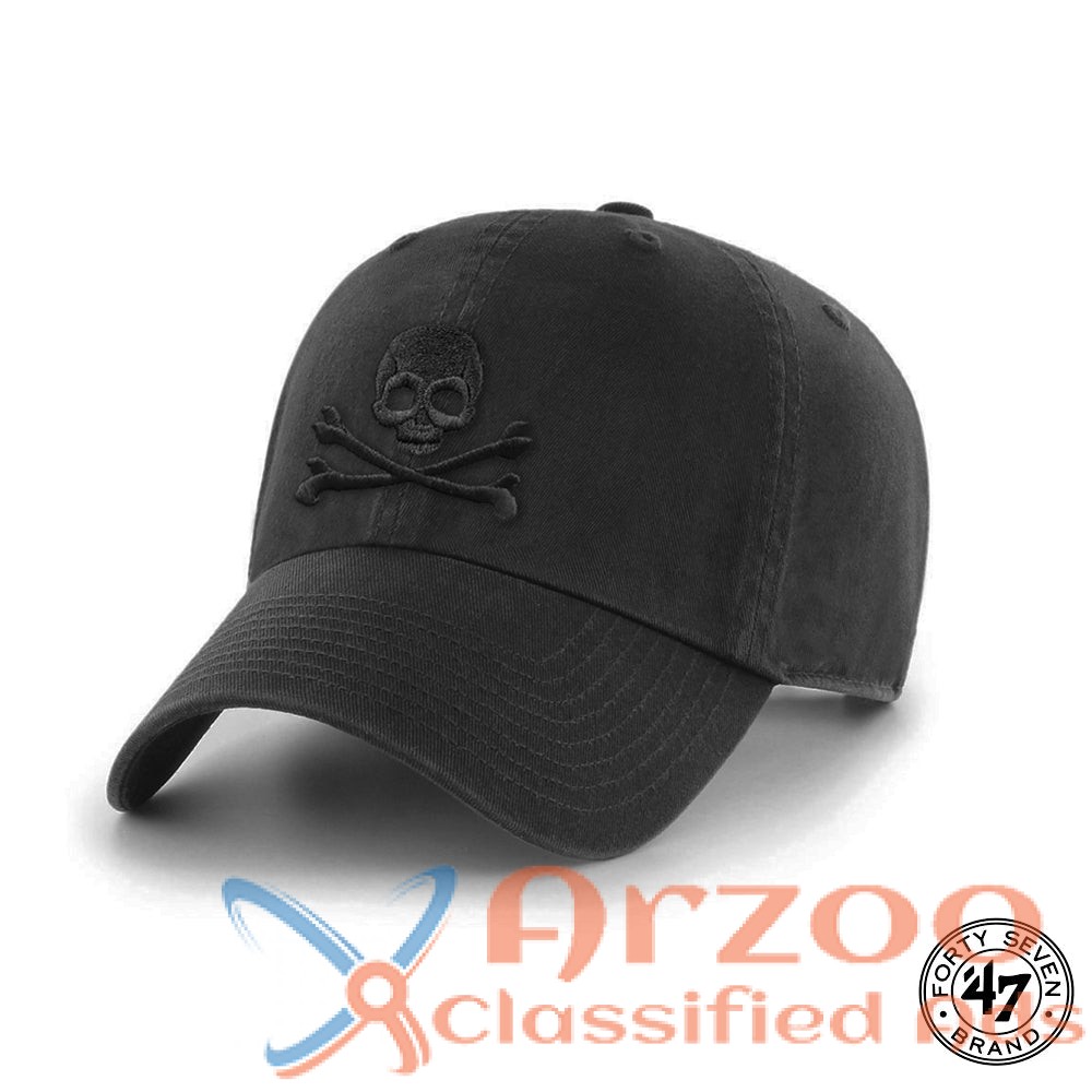 JOLLY ROGER 3D ’47 BRAND CLEAN UP UNSTRUCTURED CAP