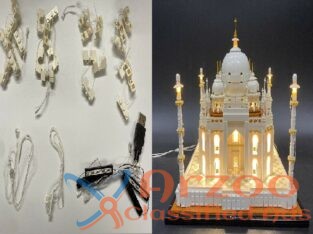 USB Powered LED Lighting Kit For 21056 Lego Taj Ma