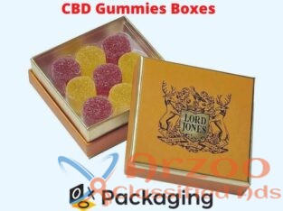Custom CBD Gummies Boxes | OXO Packaging