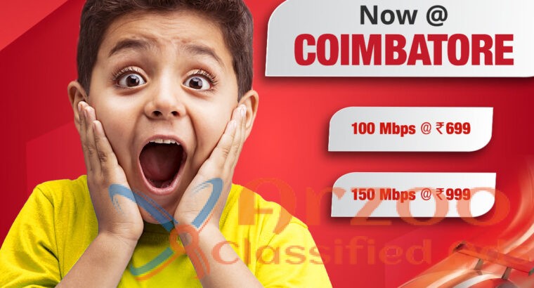 Broadband Connection in Coimbatore | SATHYA Fibern