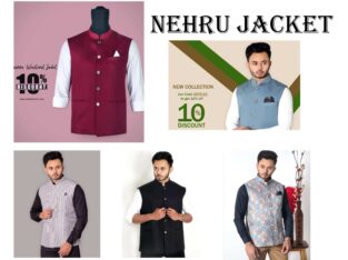 Printed & Sleeveless Short Nehru Jacket For Men