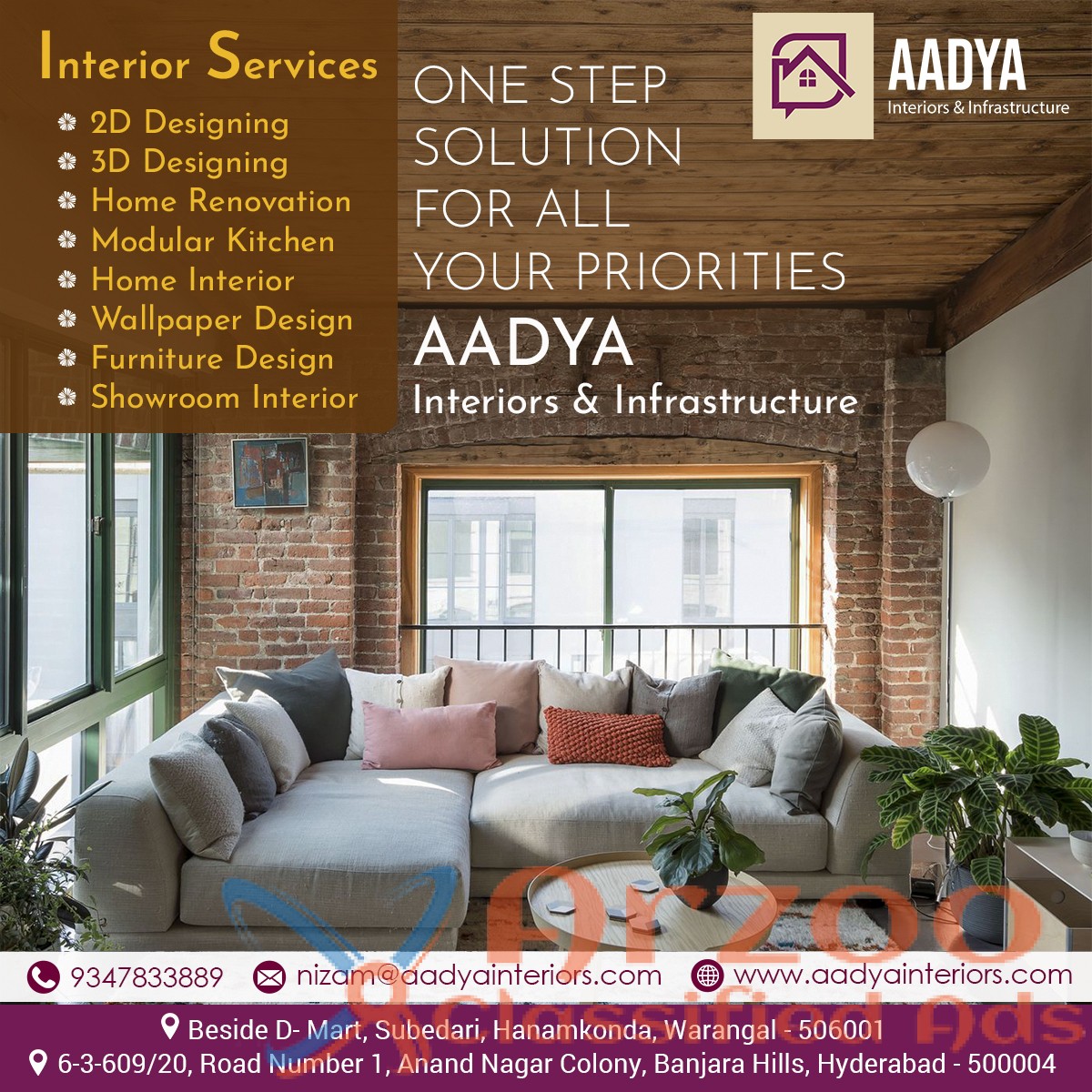 Best Interior Designers in Warangal