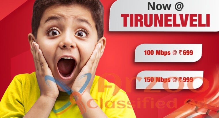 Internet Connection in Tirunelveli