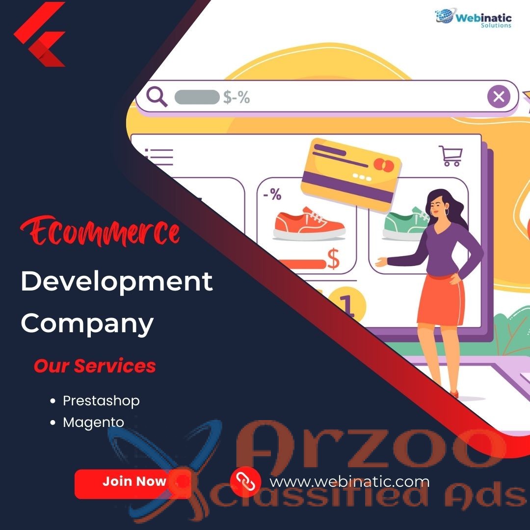 Ecommerce web development company in California