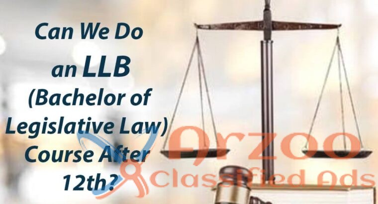 Can We Do an LLB (Bachelor of Legislative Law) Cou