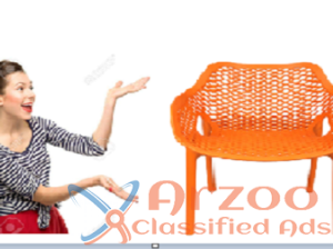 Stylee Champion Arm Chair – Orange at cheap price