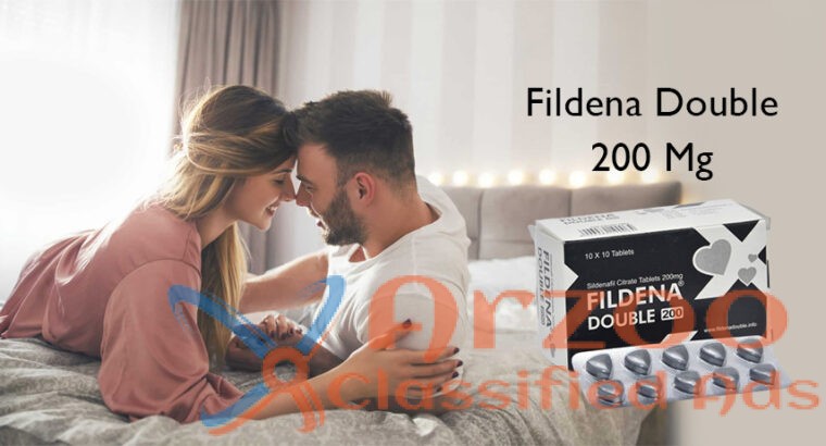 Fildena Double 200 Mg Medicine (Sildenafil Citrate