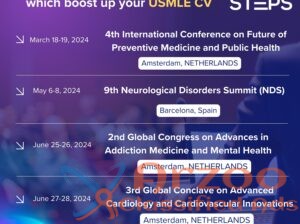 Upcoming International Conferences for USMLE CV