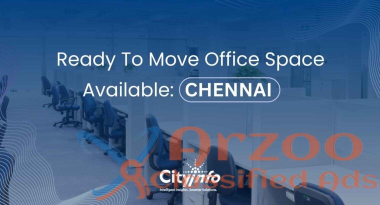 Fully Furnished Office Space at Chennai