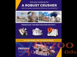 Crusher of the highest quality | Proman