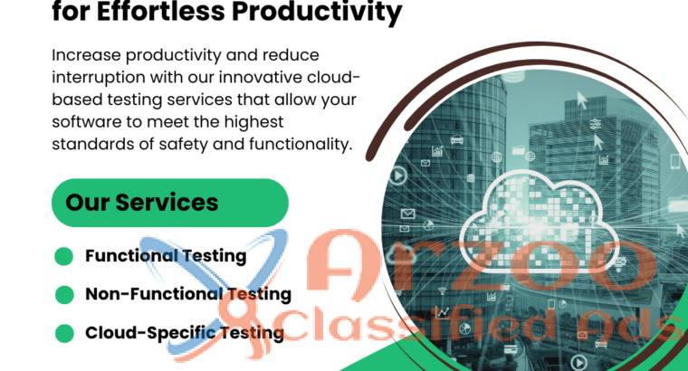 Raise Excellence in Cloud Testing service by Testr