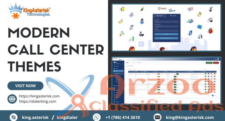 Modern Call Center Themes