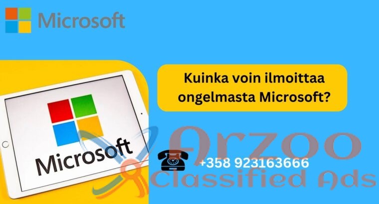 Microsoft tuki suomi puhelinnumero