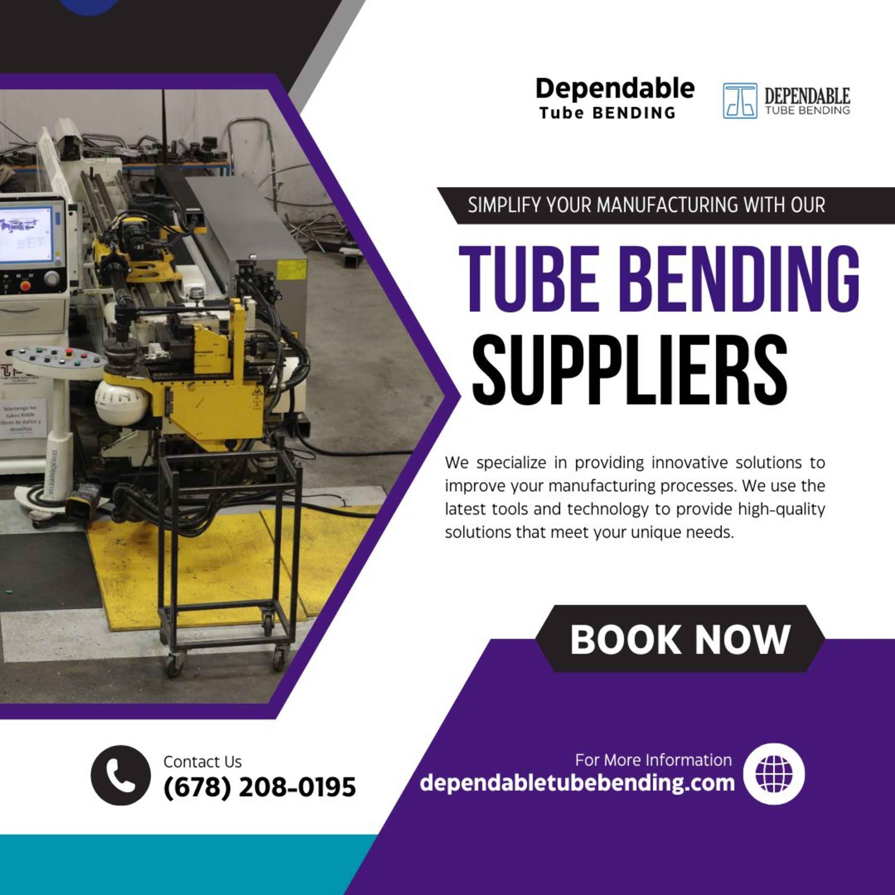 Best Manufacturer of Square Tube Bending Services