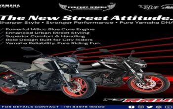 Meet the All-New Yamaha FZ RAVE – Pure Power Meets